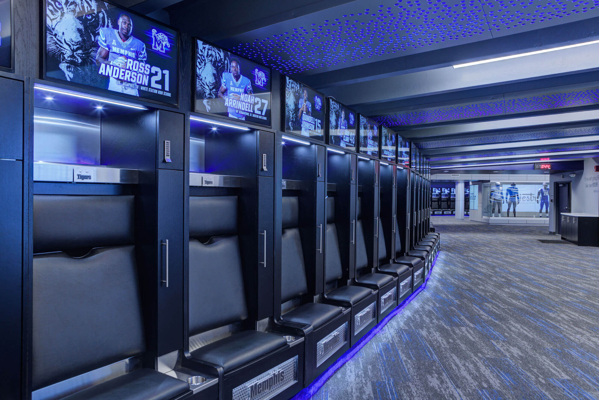 University of Memphis Tigers Locker Room - Just Add Power